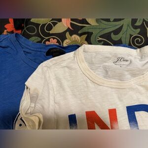 J. Crew Eri Un Bellissimo Spreco Di Tempo and Independent tee bundle
